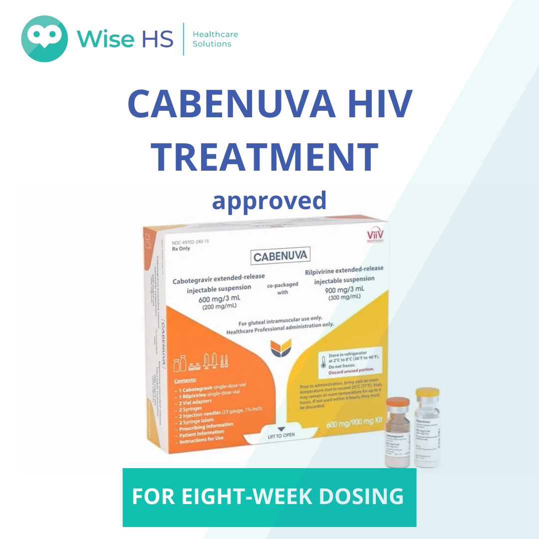 Cabenuva HIV treatment approved for eightweek dosing