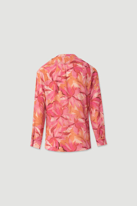 Blusa Fluida com padrão Floral Ferrache