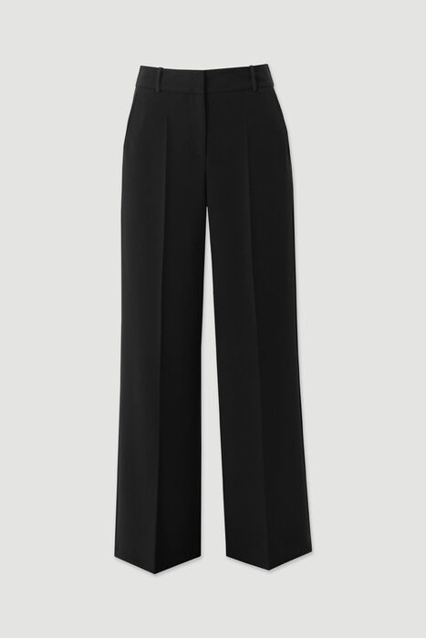 Calça Wide Leg de Cintura Subida Ferrache