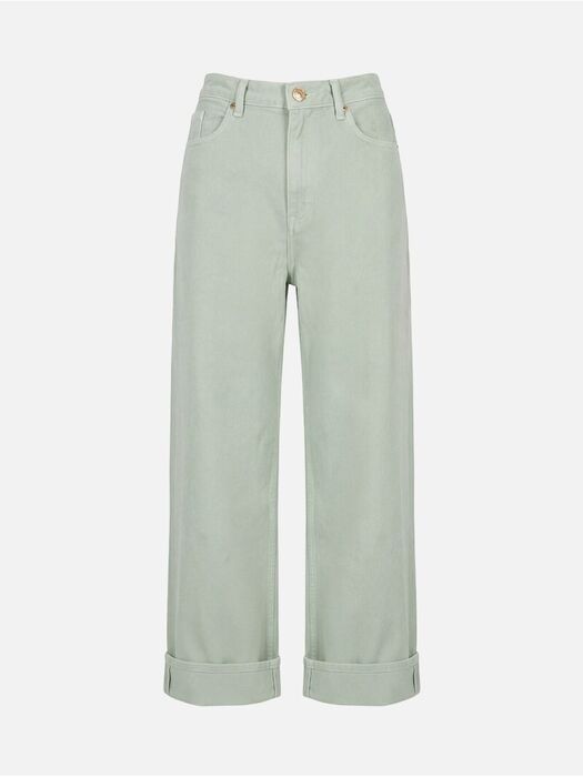 Calça de Ganga Scripta Straight Leg