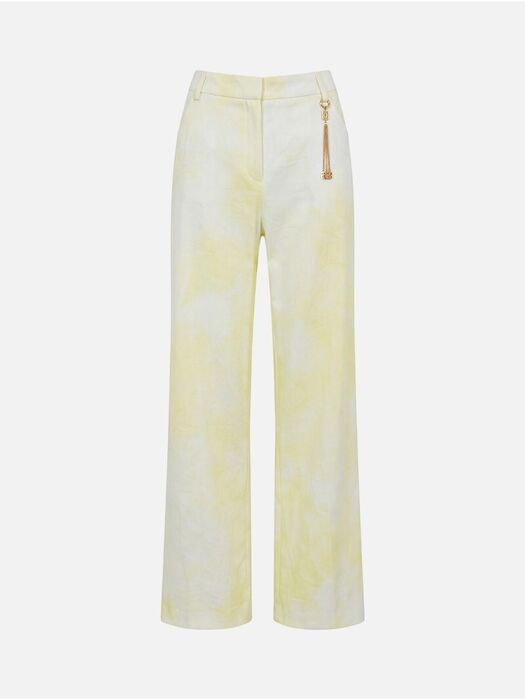 Calça Wide Leg Scripta Tie-Dye