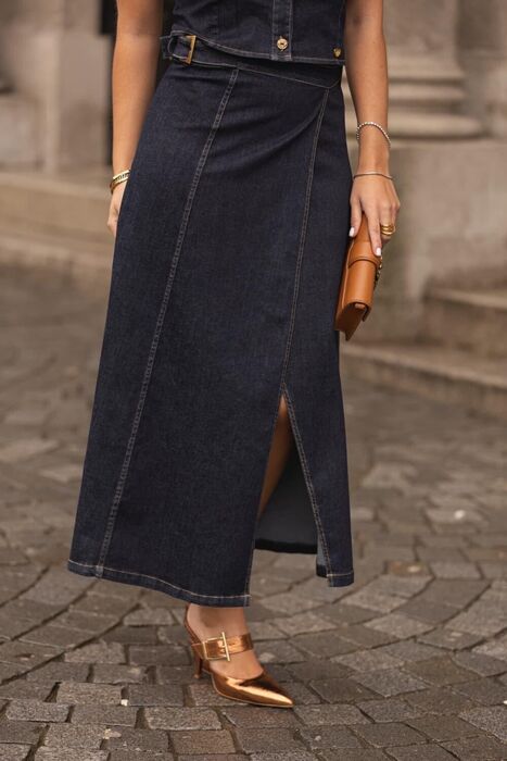 Saia denim trespasse
