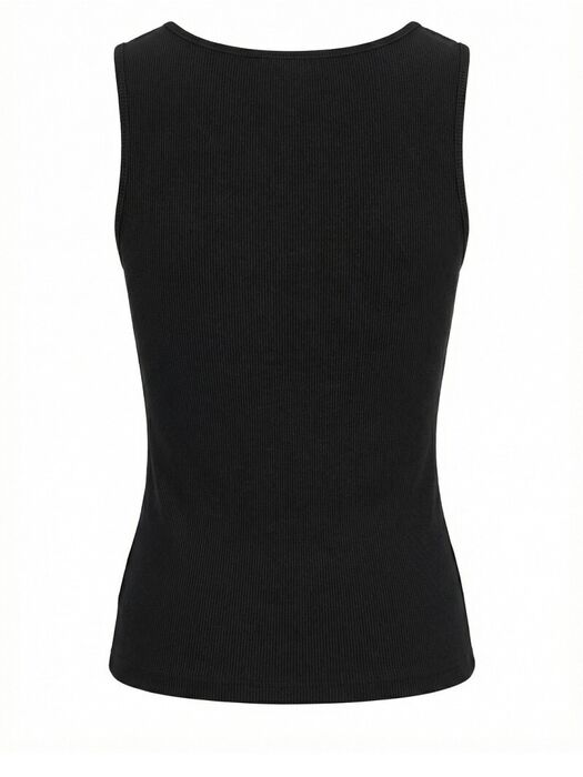 Top de decote quadrado com logo Scripta