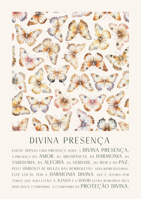 (PDF) Ilustração da Divina Presença Personalizado, formato digital