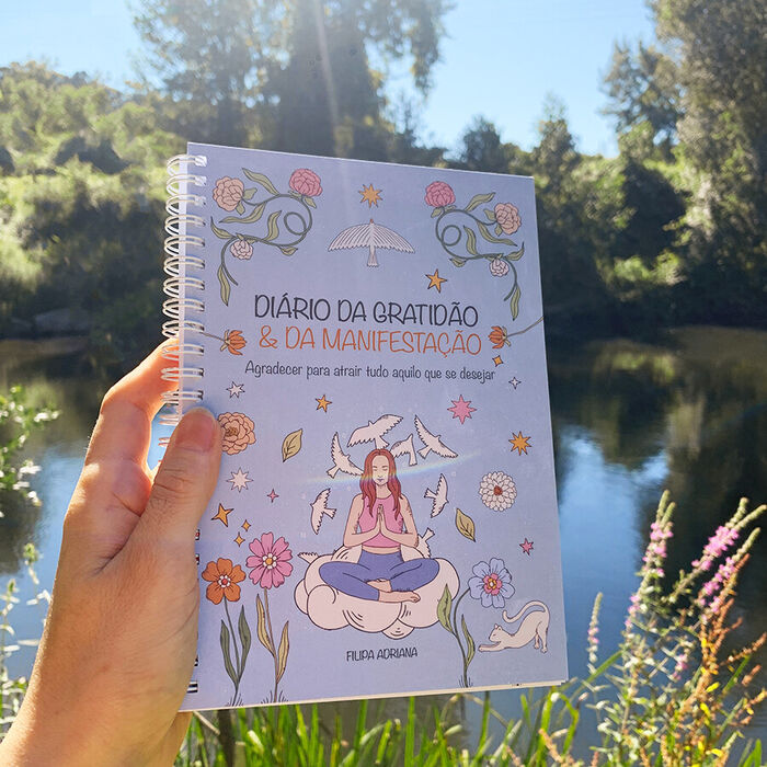 Conjunto Caderno da Gratidão + Livro do Autoconhecimento