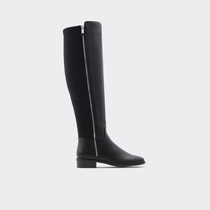 Flat boots in black - AAHLIYAH