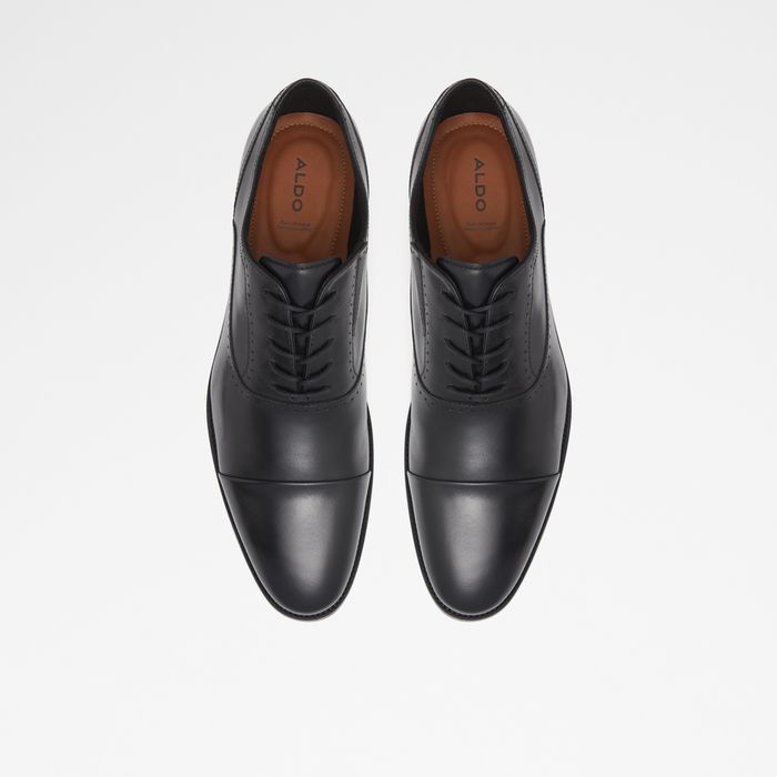 Dress shoes in black leather - ABAWIENFLEX