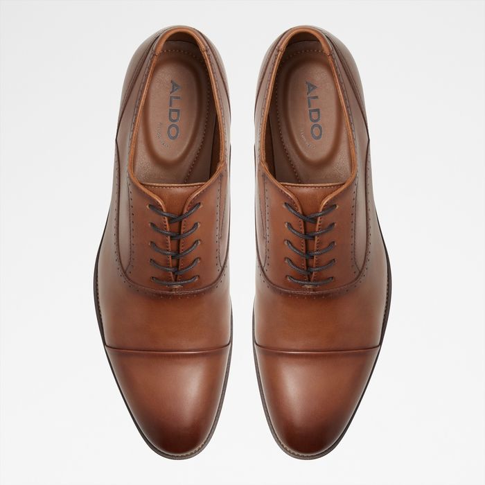 Dress shoes in cognac leather - ABAWIENFLEX