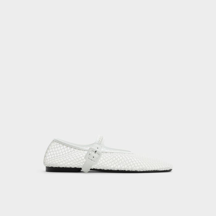 Flat ballerinas in white - ALISSIE