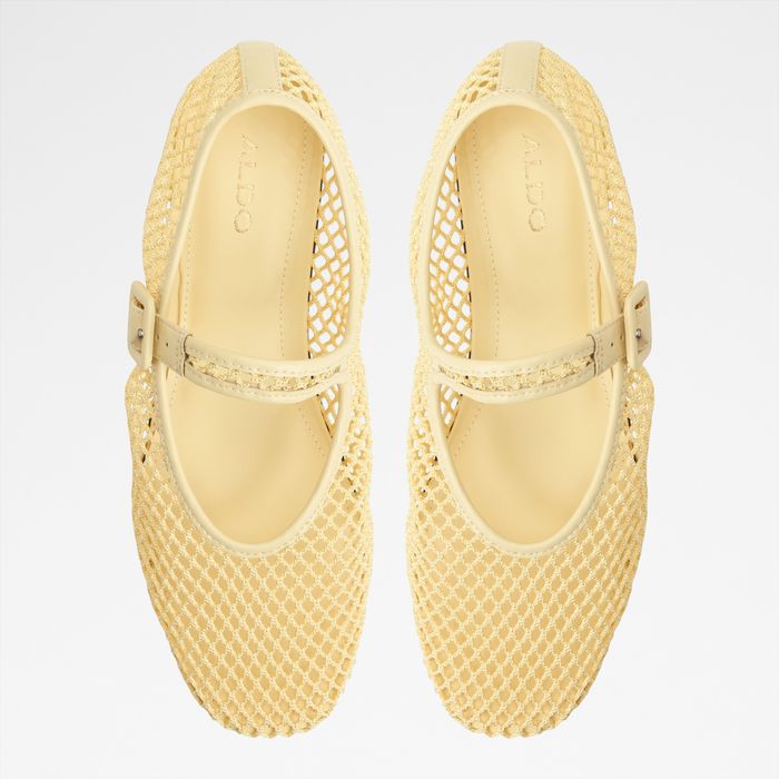 Flat ballerinas in yellow - ALISSIE