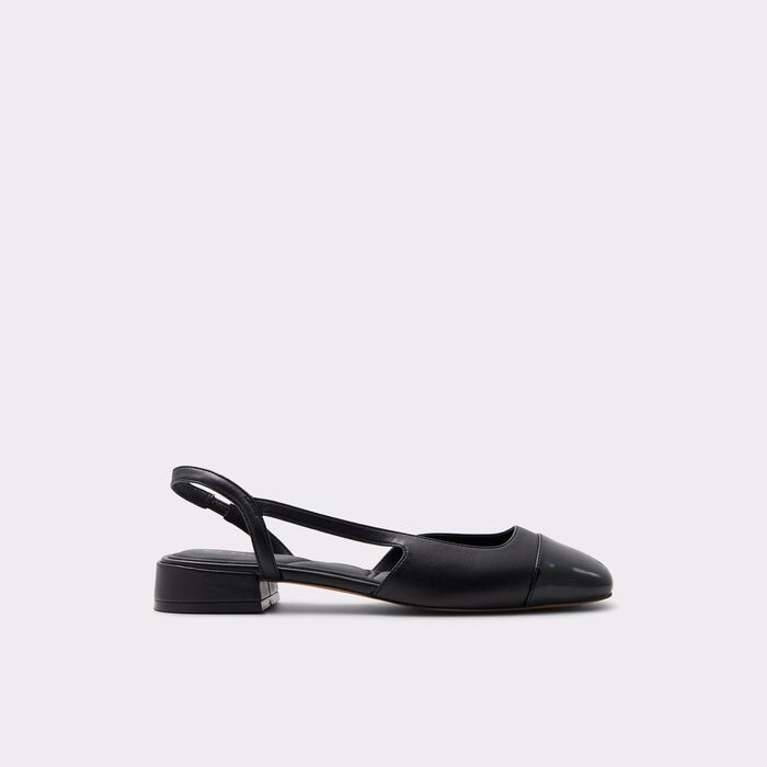 Flat shoes in black - AMANDINE