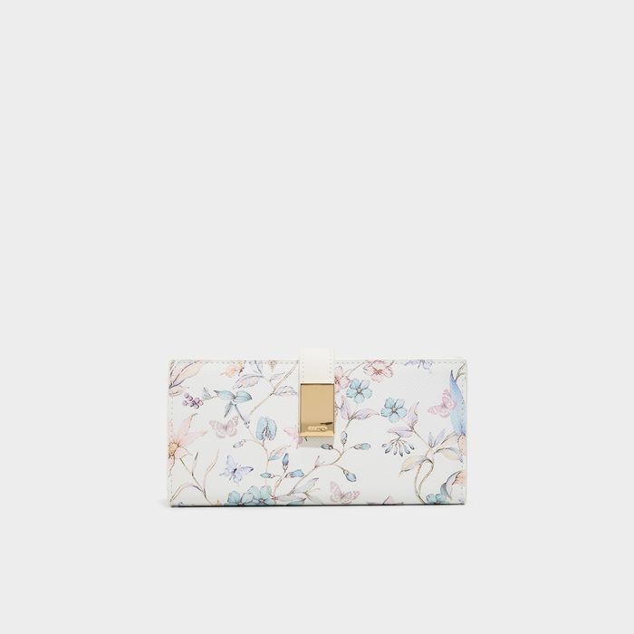 Wallet in white - ANASTASSIA