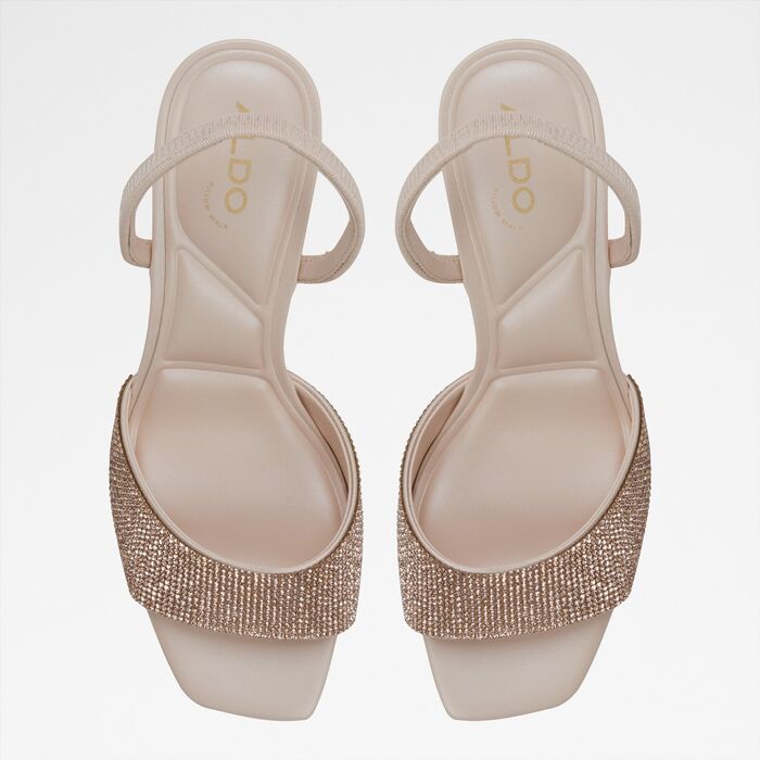 Stiletto heeled sandals in pink - ANDYA