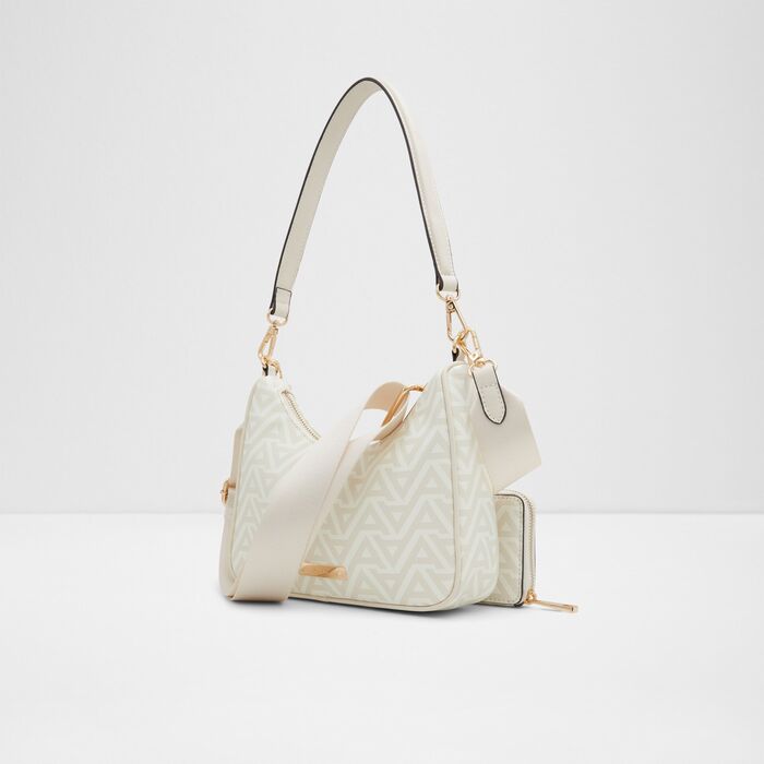 Shoulder bag in white - ANNAENDRA