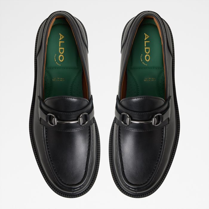 Loafers in black leather - ARTURO