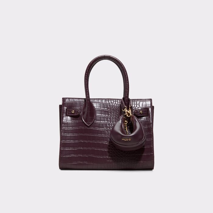 Handbag in bordo - AURALIE