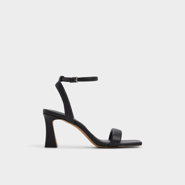 Block heeled sandals in black - AUSTORAI