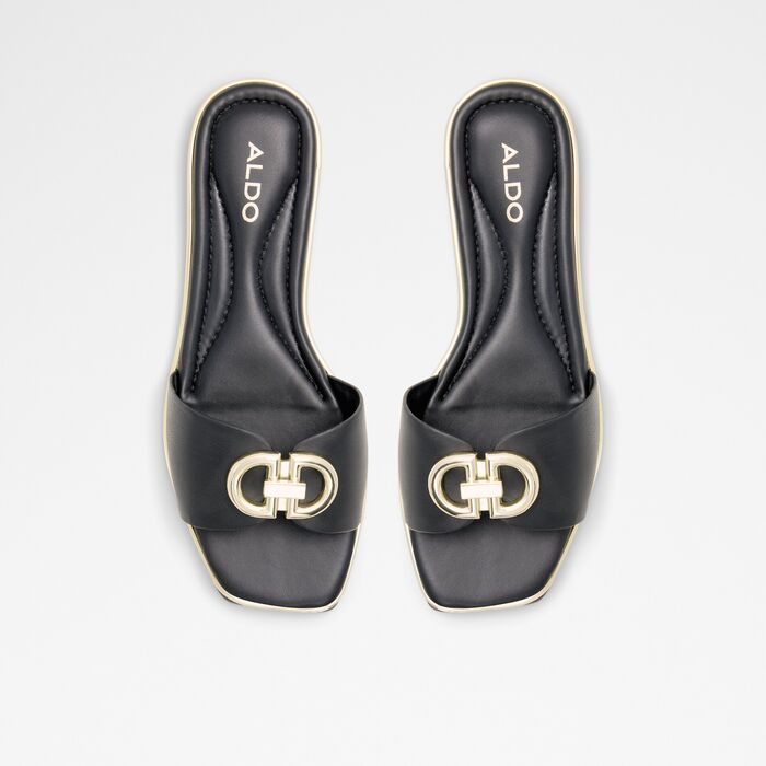 Flat sandals in black - BELLENOR