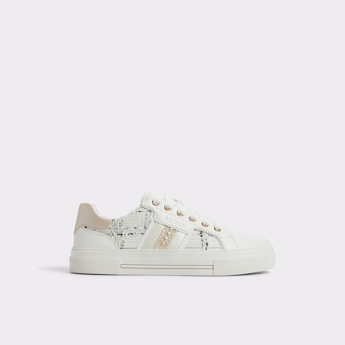 Flat trainers in white - BERENTERIEL