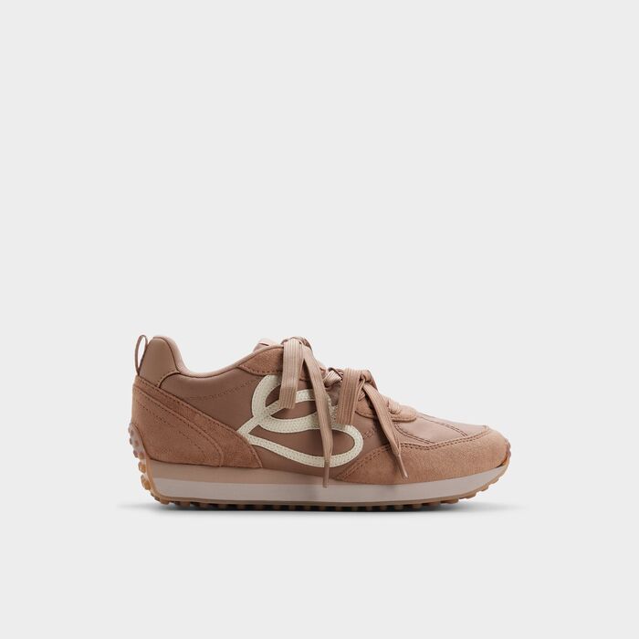 Flat trainers in cognac - CAELY