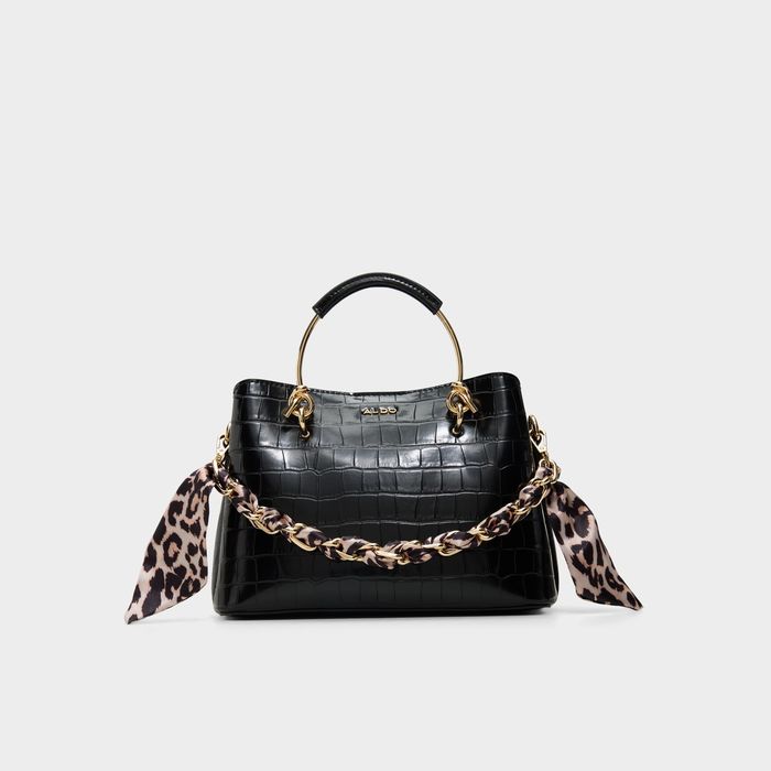 Handbag in black - CALANTHE