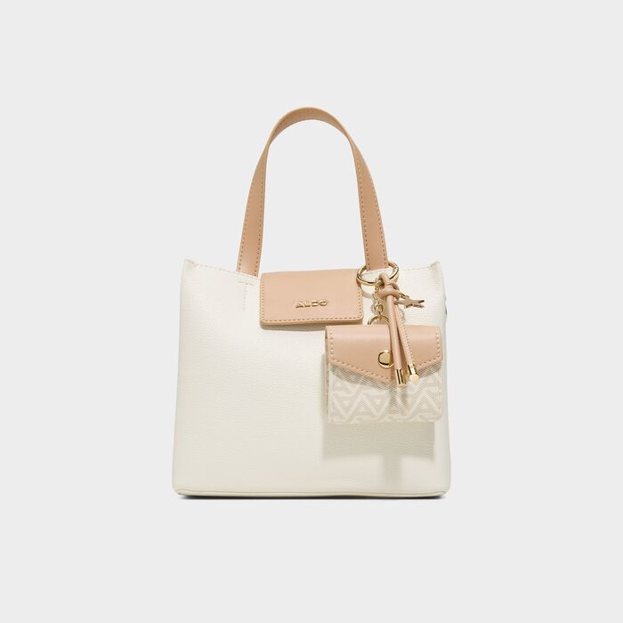Handbag in beige - CALIORA