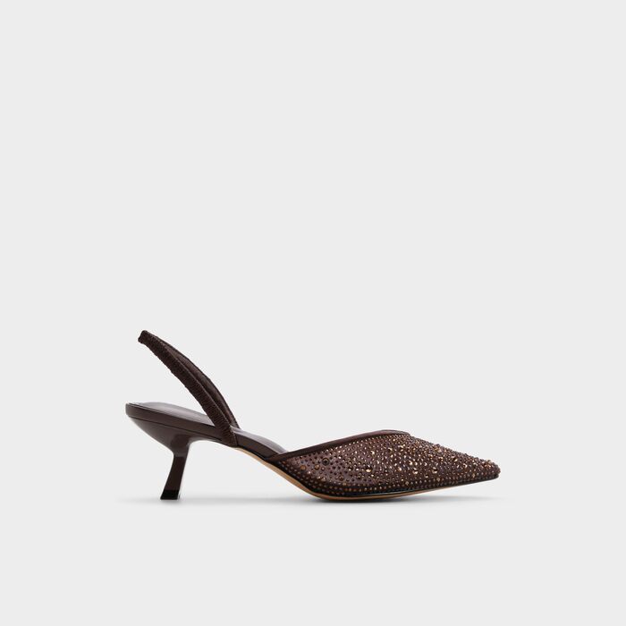 Stiletto heeled shoes in brown - CALRESA