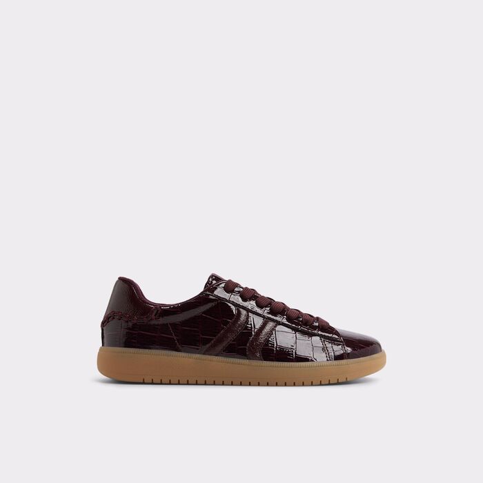 Flat trainers in bordo - CHICSNEAKER2