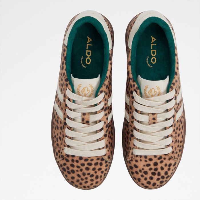 Flat trainers in cognac - CHICSNEAKER2