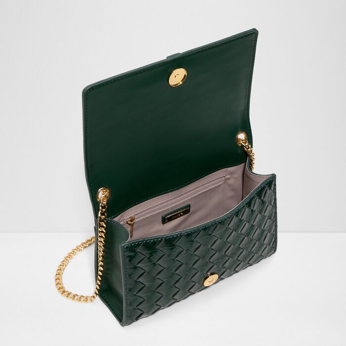 Crossbody bag in green - CLAIRISSIA