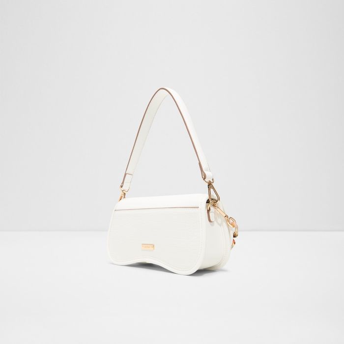 Shoulder bag in white - CLAPPERTON