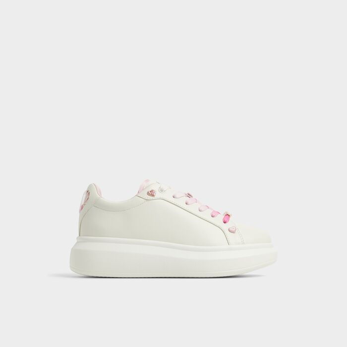 Flat trainers in white - CLAUDIE