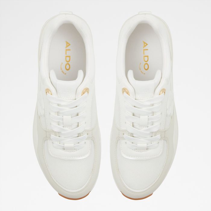 Flat trainers in white - CLEA