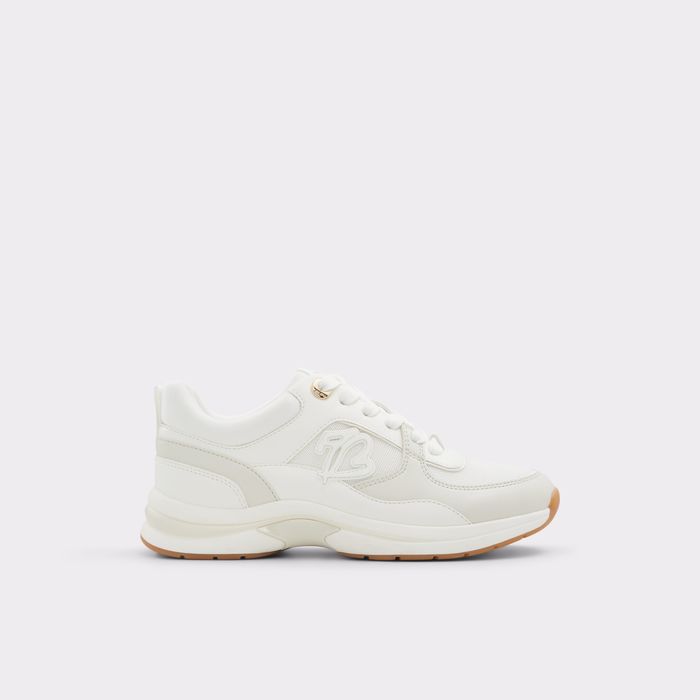 Flat trainers in white - CLEA