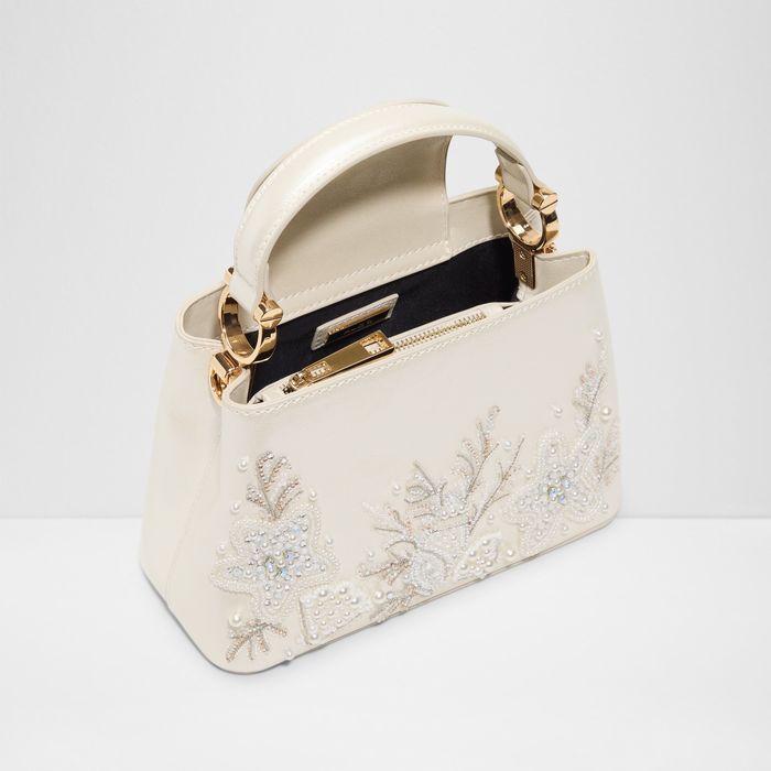 Handbag in white - CORALUNA
