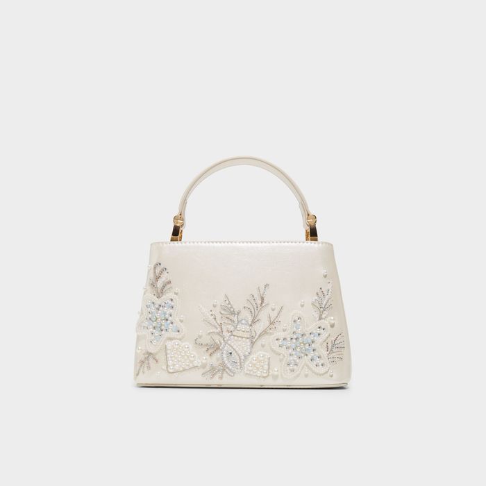 Handbag in white - CORALUNA
