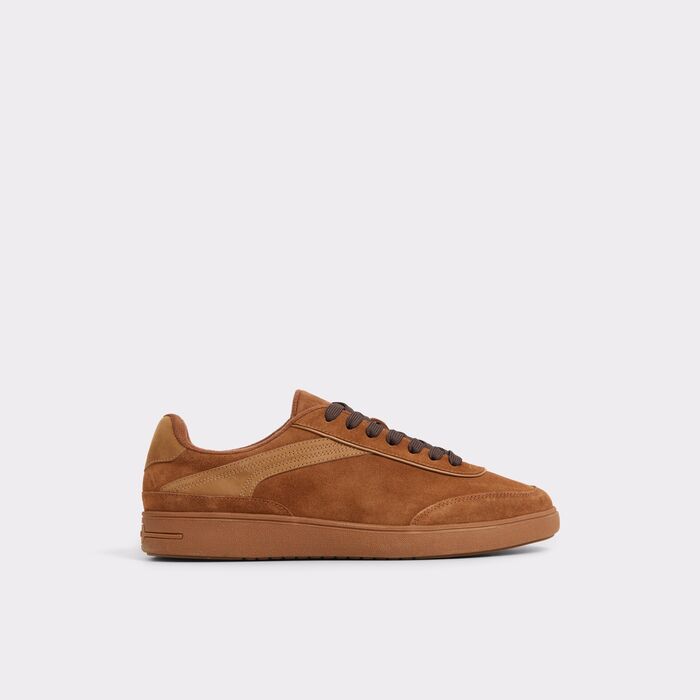 Trainers in cognac leather - CYPRESS