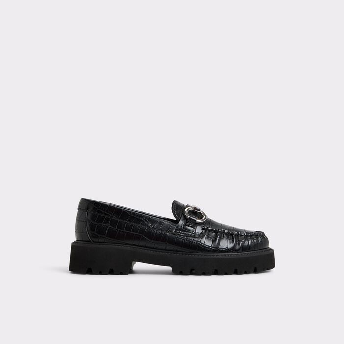 Flat loafers in black - DANROSE