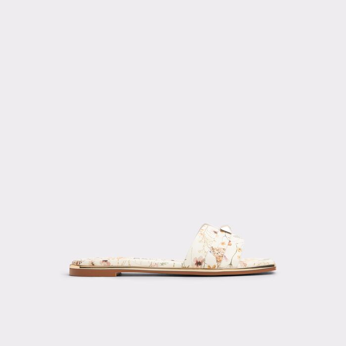 Flat sandals in white - DARINE