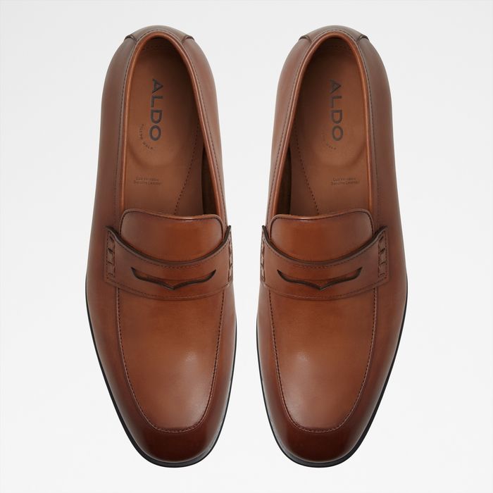 Loafers in cognac leather - DARRIS