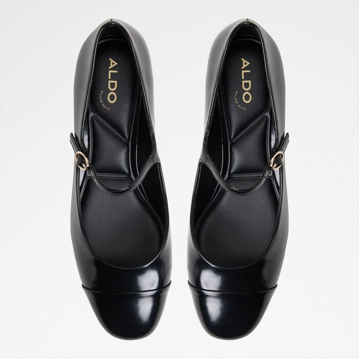 Block heeled shoes in black - DECIMA