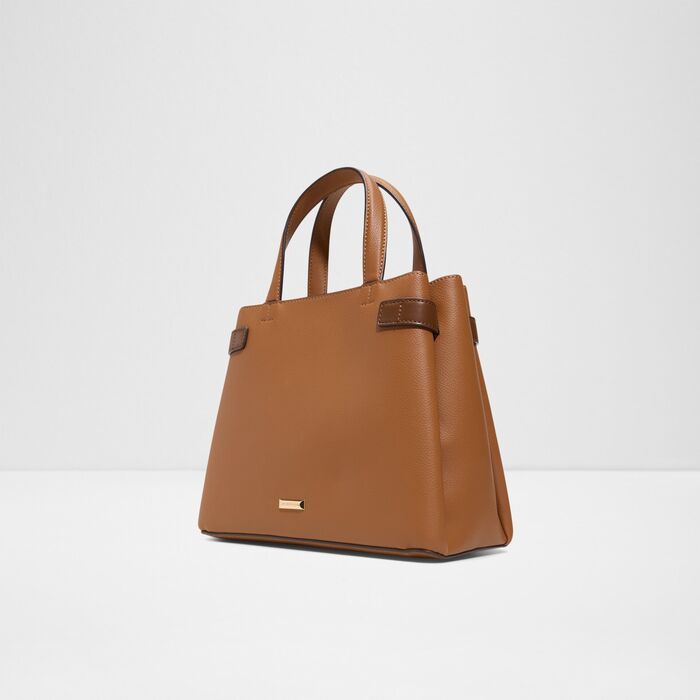 Handbag in cognac - EBAECLYA