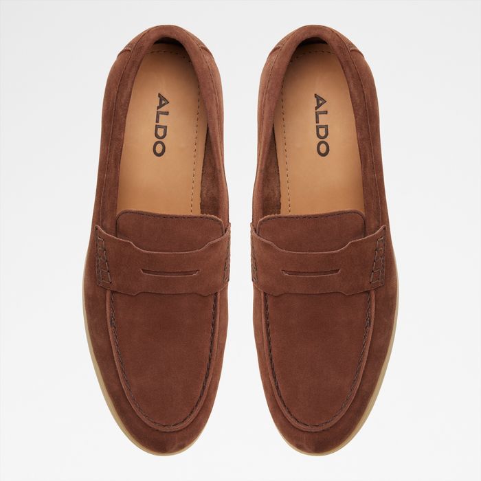 Loafers in cognac leather - ECKO