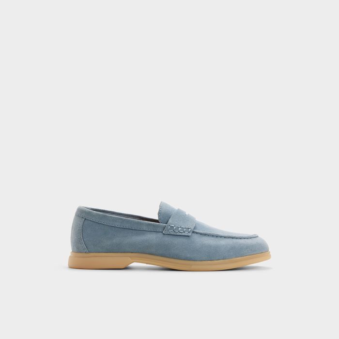 Loafers in blue leather - ECKO