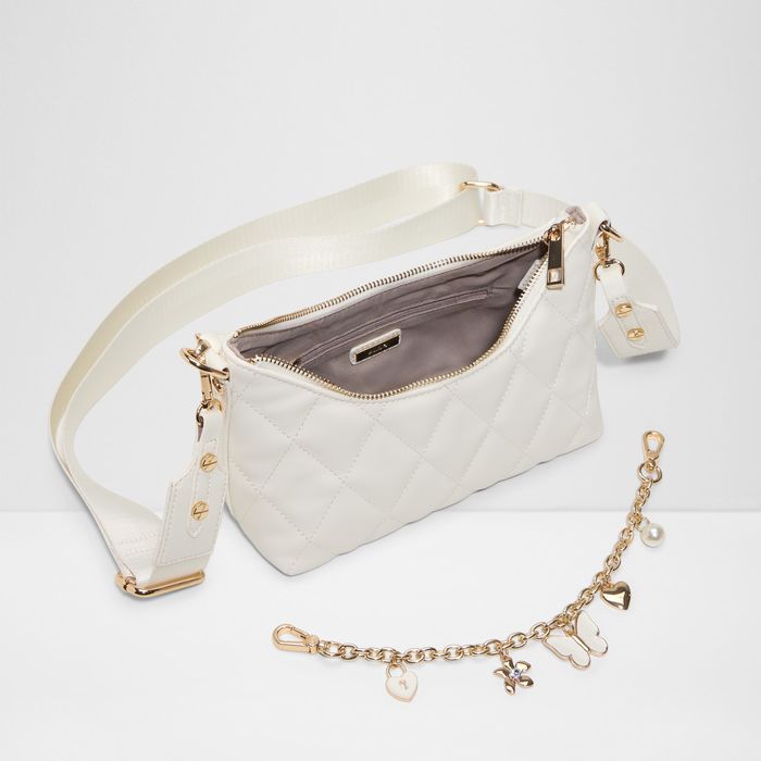 Shoulder bag in white - ELAYA