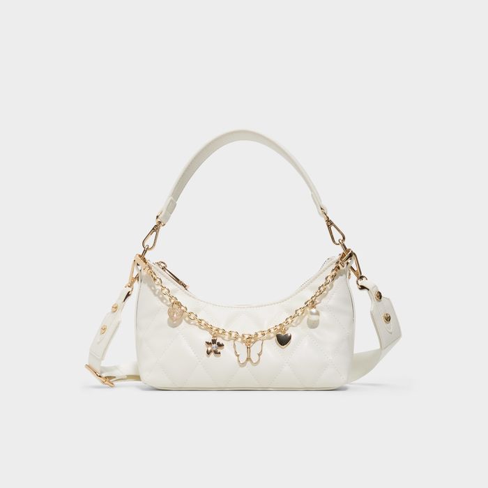 Shoulder bag in white - ELAYA