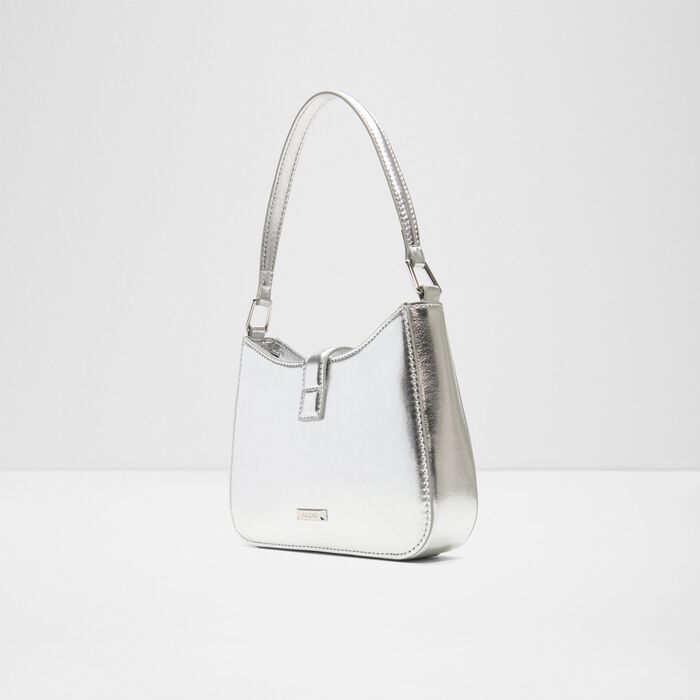 Shoulder bag in silver - ELLEBLING