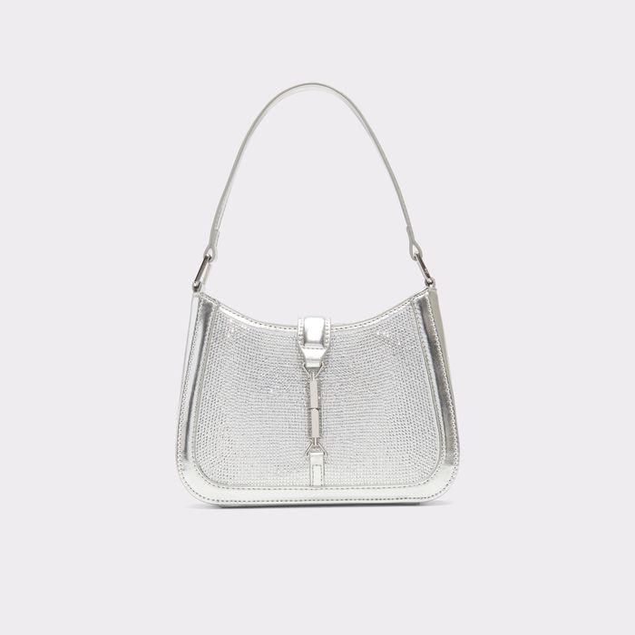 Shoulder bag in silver - ELLEBLING