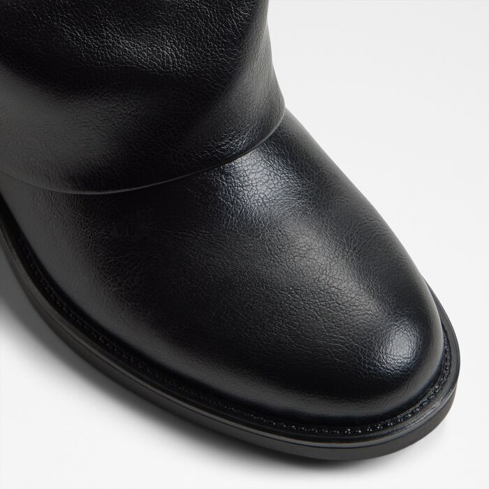 Block heeled tall boots in black - ELOEWIEL