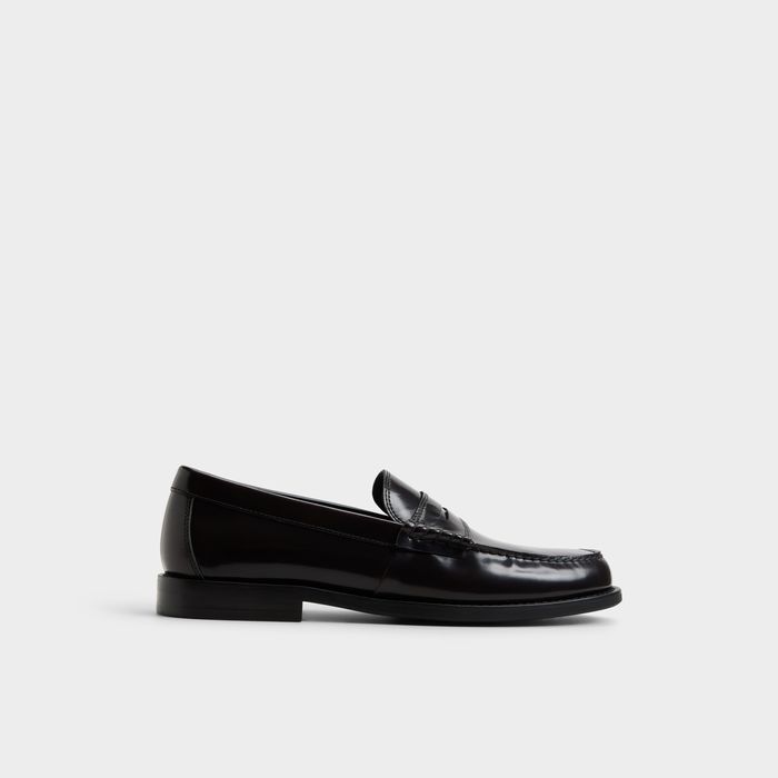 Loafers in bordo leather - EMIL